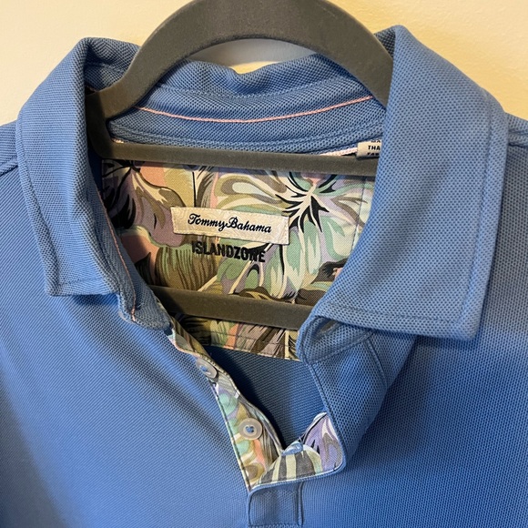 Tommy Bahama Polo w/ Trim Details - Picture 2 of 5